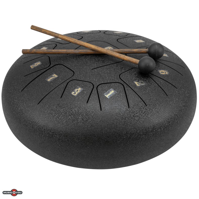 Dimavery TD-12 Stl Tongue tromme - C Major - Sort