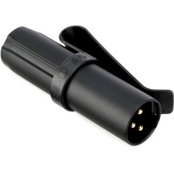DPA DAD9001 Adapter - MicroLock til 3-pin XLR med Belt Clip