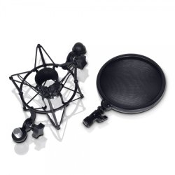 AH DSM400 Shockmount med popfilter til Studiomikrofon