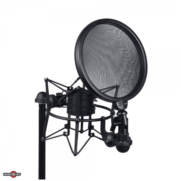 AH DSM400 Shockmount med popfilter til Studiomikrofon