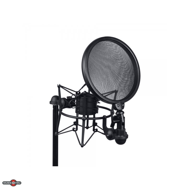 AH DSM400 Shockmount med popfilter til Studiomikrofon