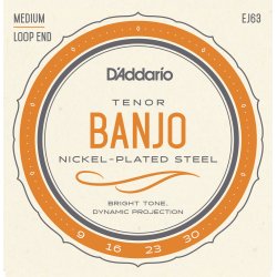 Daddario EJ63 Tenor Banjo strenge (4-strengs)