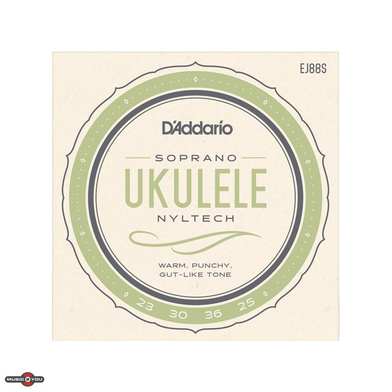 D'Addario EJ88S Sopran Ukulelestrenge