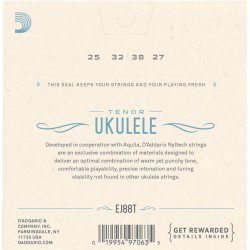 D'Addario EJ88T Tenor Ukulelestrenge