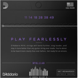 D'Addario NYXL1149 El-guitar strenge 0.11 - 0.49