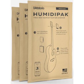 DAddario PW-HPCP-03 Humidipak Restore refill 3-pack