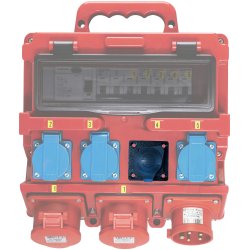 D�kplade til indbygning m. Powercon TRUE1 Chassis Hun