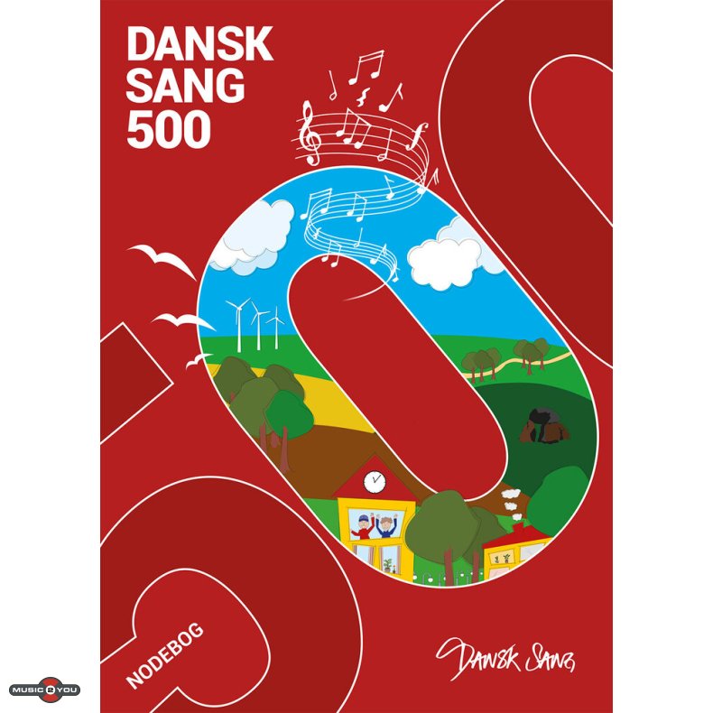 Dansk Sang 500 - nodebog