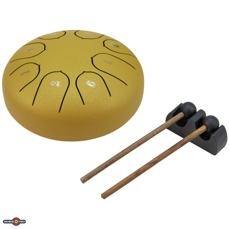 Dimavery TD-8 Stl Tongue tromme - C Major - Guld