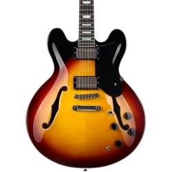 Donner DJP-1000S Elguitar med Gigbag - Sunburst