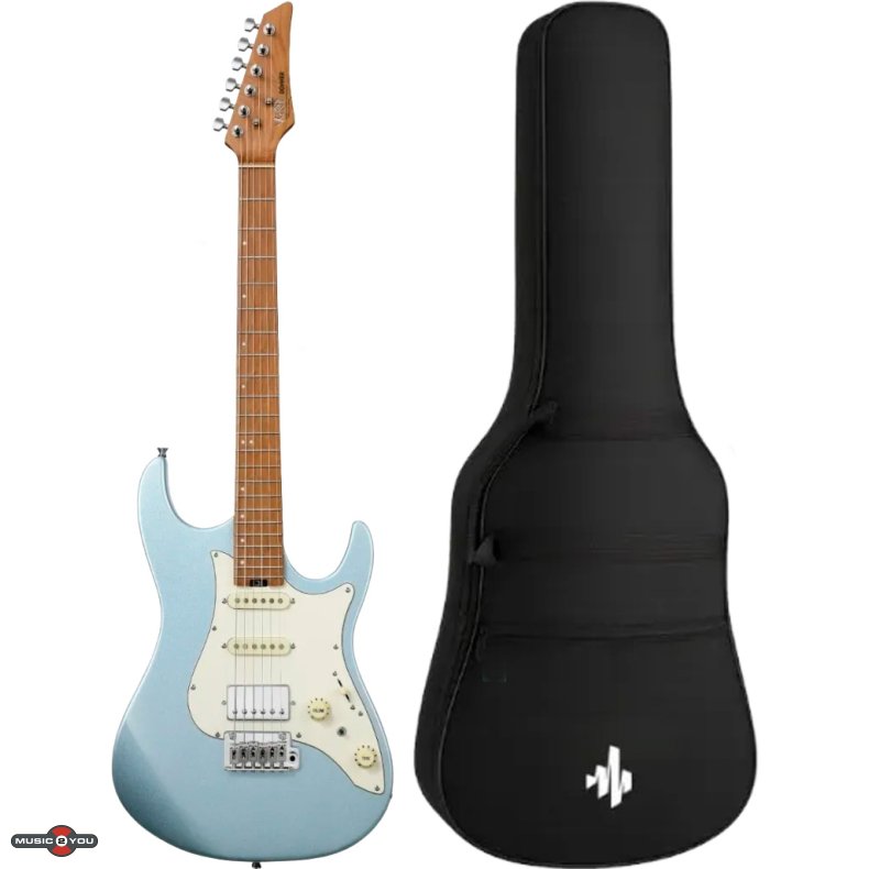 Donner DST-550 Elguitar med Gigbag - Metallic Blue