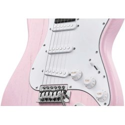 Donner DST-80 Elguitar bundle - Shell Pink