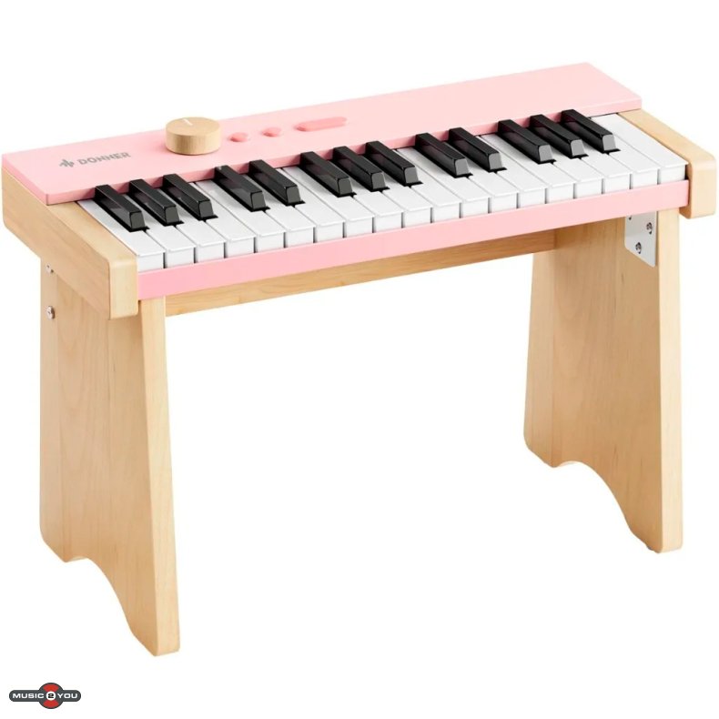 Donner KIDO V-10 B�rne El Klaver - Lys Pink