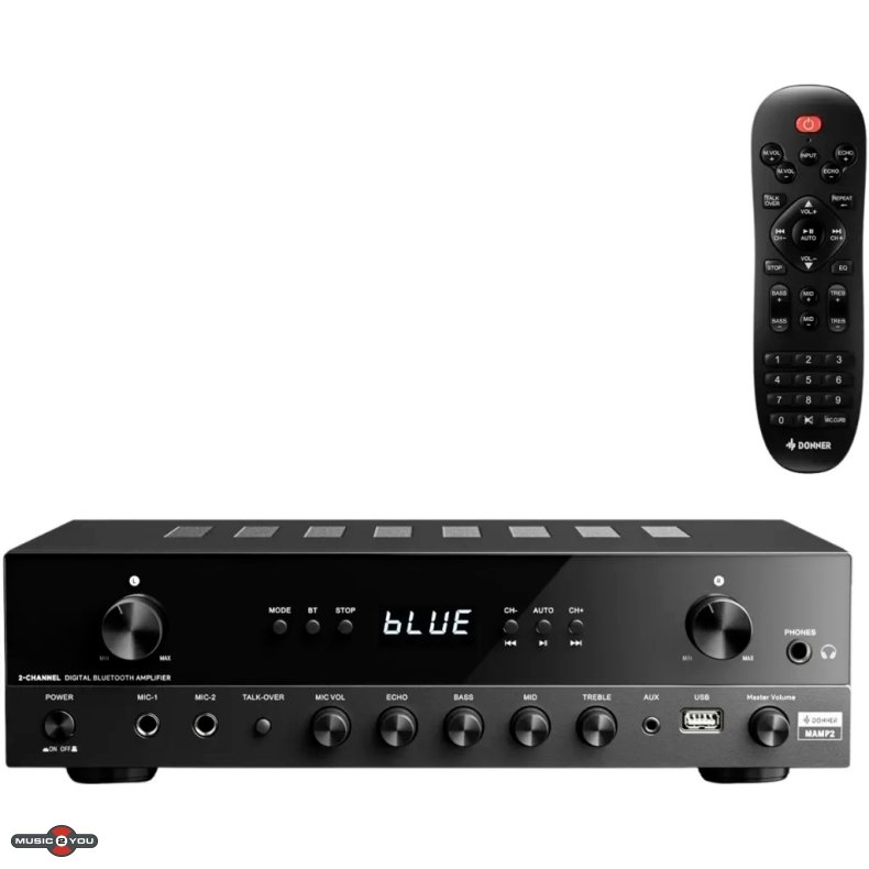 Donner MAMP2 Stereo Forst�rker 2x60W med Bluetooth