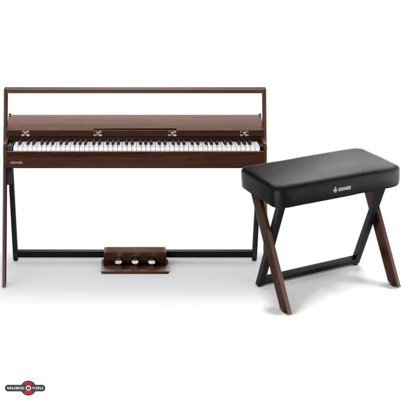 Donner Oura R300 El klaver Bundle - Valn�d