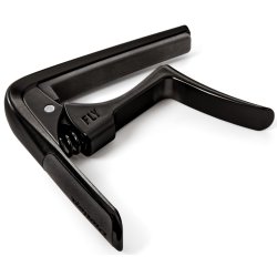 Dunlop Trigger Fly Capo 63CBK Curved - Sort