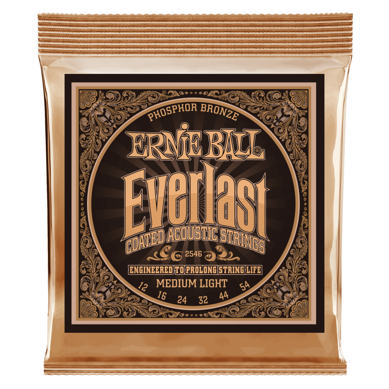 Ernie Ball 2546 Medium Light - Coated Phosphor Bronze Acoustic western-strenge 012-054