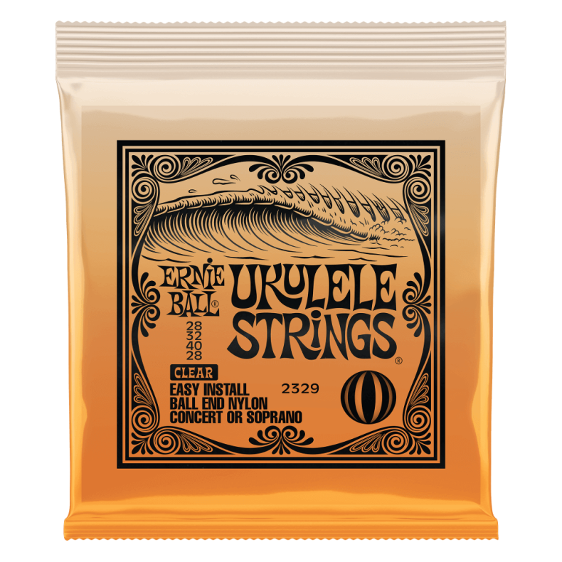 Ernie Ball 2329 Ukulele strenge - Clear