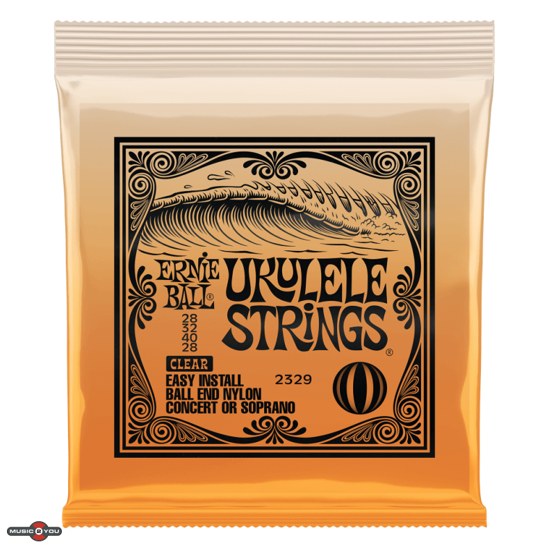 Ernie Ball 2329 Ukulele strenge - Clear