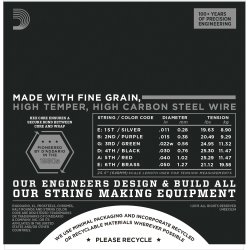 D'Addario ECG24 Flat Wound 0.11 - 0.50