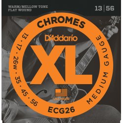 D'Addario ECG26 Flat Wound 0.13 - 0.56