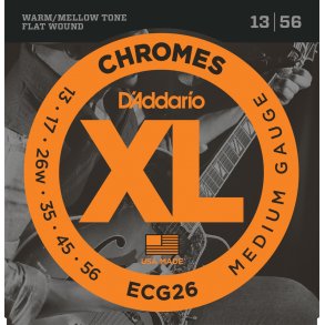D'Addario ECG26 Flat Wound 0.13 - 0.56