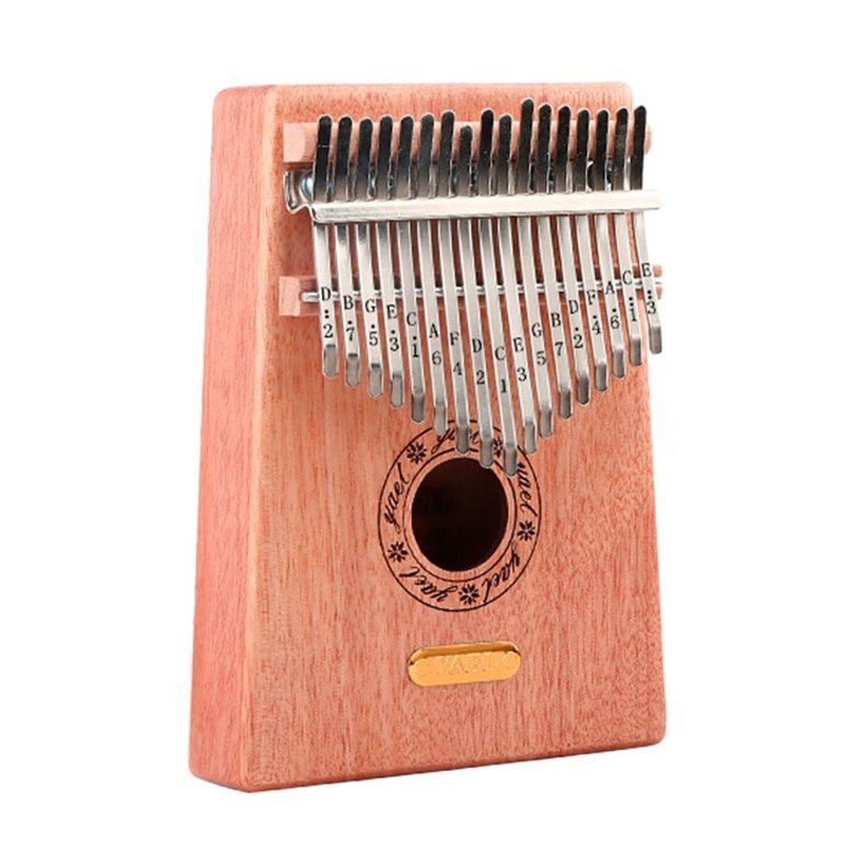 Kalimba i Solid Acacia med 17 toner