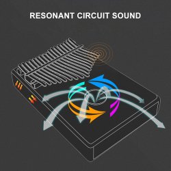 Kalimba i Solid Mahogni med 17 toner