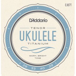 D'Addario EJ87T Tenor Ukulelestrenge Titanium