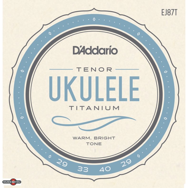 D'Addario EJ87T Tenor Ukulelestrenge Titanium