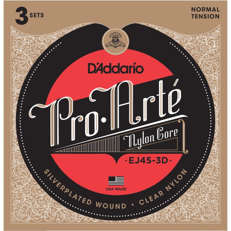 D'Addario EJ45 Pro Arte - Normal Tension 3 Pack