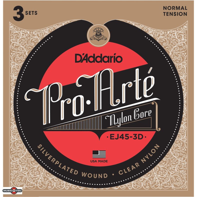 D'Addario EJ45 Pro Arte - Normal Tension 3 Pack