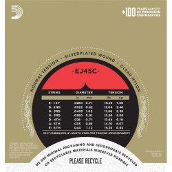 D'Addario EJ45C Pro Arte Composites - Normal Tension