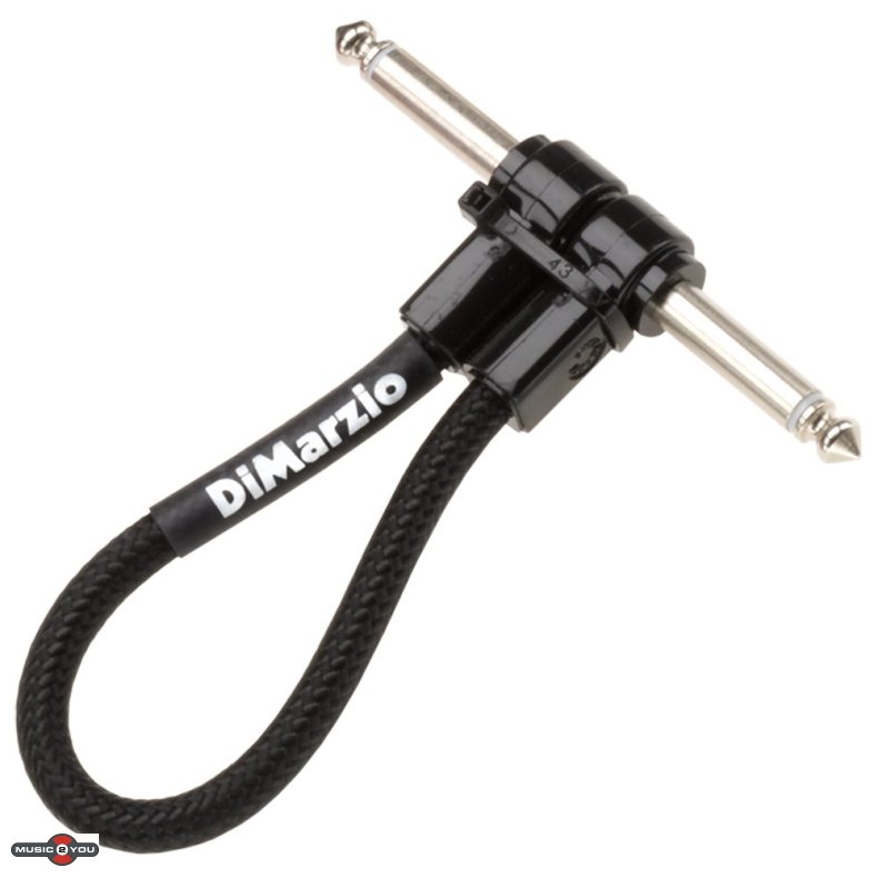 DiMarzio EP17J06RRBK Patch-kabel 15CM - Sort