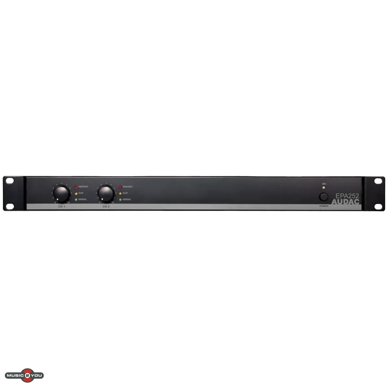 Audac EPA252 Forstrker 2x250W 4 Ohm