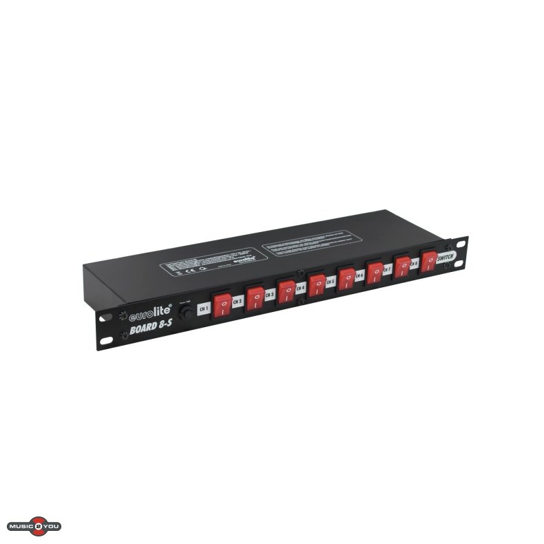 Eurolite Board 8-S - Tnd/Sluk-panel