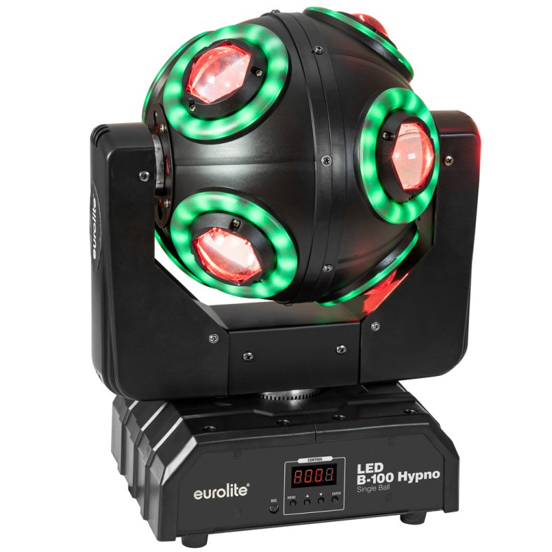 Eurolite LED B-100 Hypno Single Ball Beam Effect