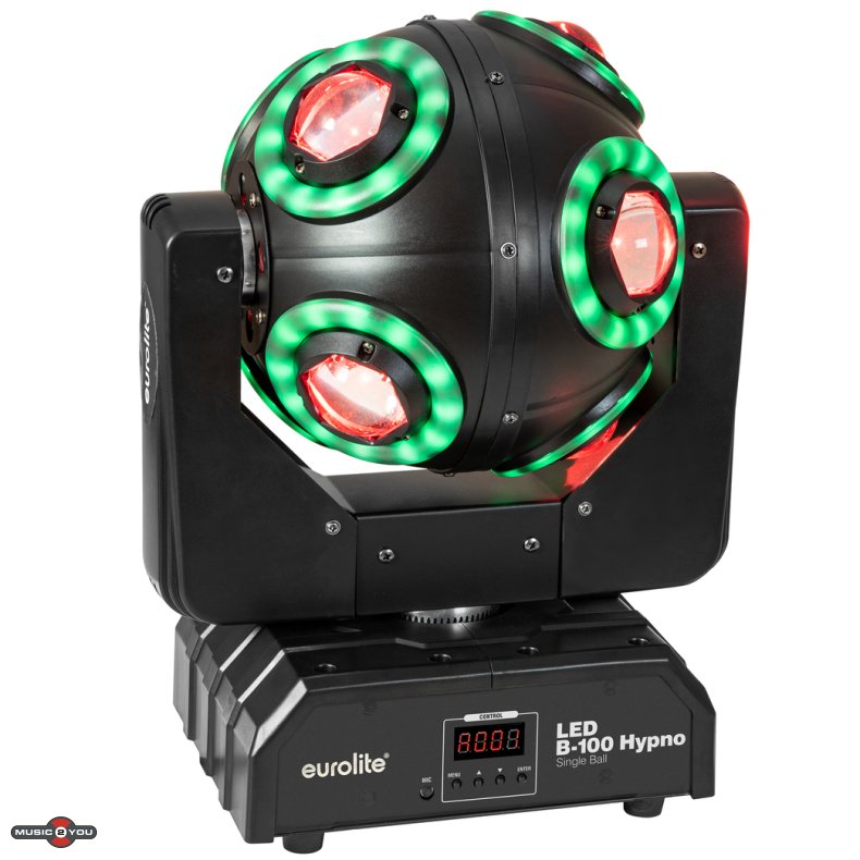 Eurolite LED B-100 Hypno Single Ball Beam Effect