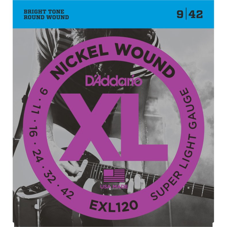 D'Addario EXL120 0.09 - 0.42