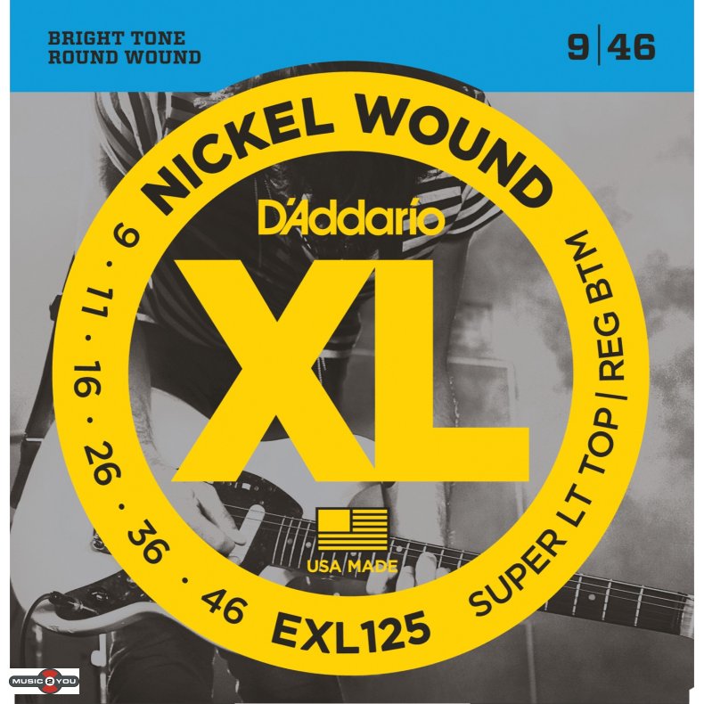 D'Addario EXL125 0.09 - 0.46