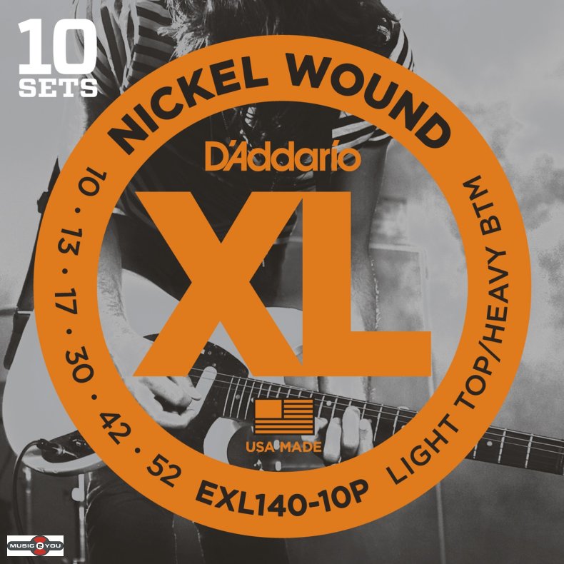 Daddario EXL140 10 Pack 0.10 - 0.52