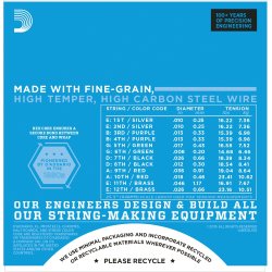 D'Addario EXL150 0.10 - 0.46 Til 12-Strenget