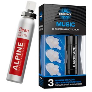 EarPeace EP10x repropper m. Alpine Clean - Bundle