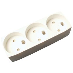 Elworks DK 3-Stikdse Med jord 250V/10A