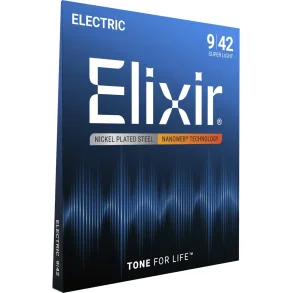 Elixir Nanoweb - El-guitar strenge 009-042 Super Light
