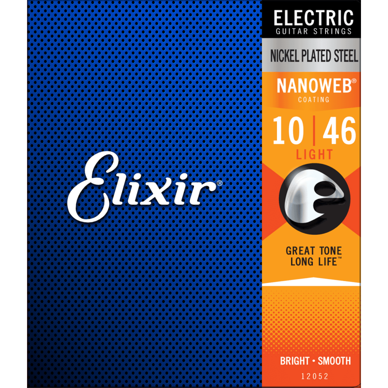 Elixir Nanoweb - El-guitar strenge 010-046 Light