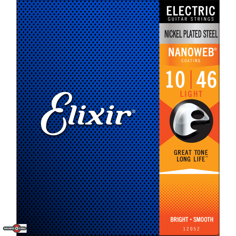 Elixir Nanoweb - El-guitar strenge 010-046 Light
