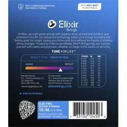 Elixir Nanoweb electric RL 010 - 046 Til 12-Strenget