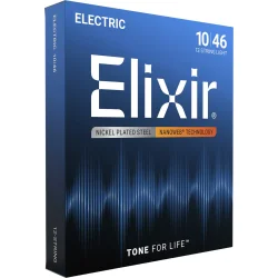 Elixir Nanoweb electric RL 010 - 046 Til 12-Strenget