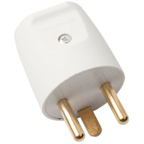 Elworks DK Stikprop m/j 250V/16A - Hvid